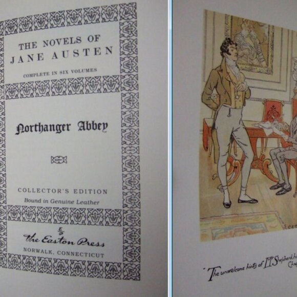 Complete 6 Volume Set of Jane Austen Novels Published by Easton Press New In Box - Picture 6 of 11